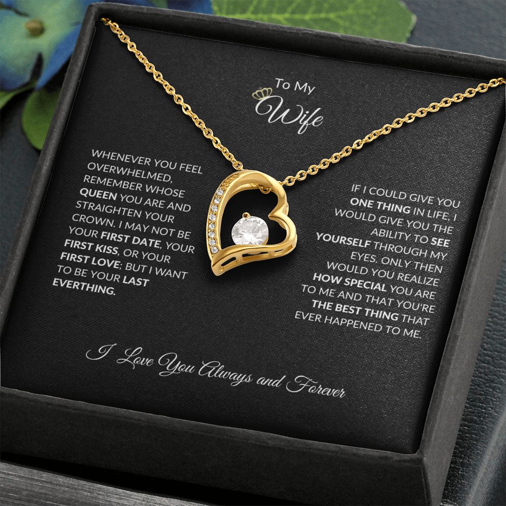 Forever Love Necklace for My Wife