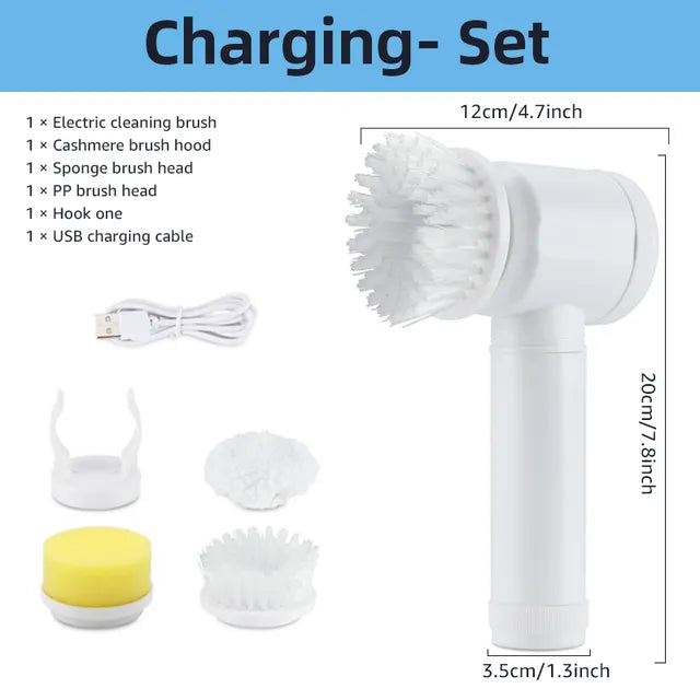 SpinScrubber Pro: Effortless Cleaning Power