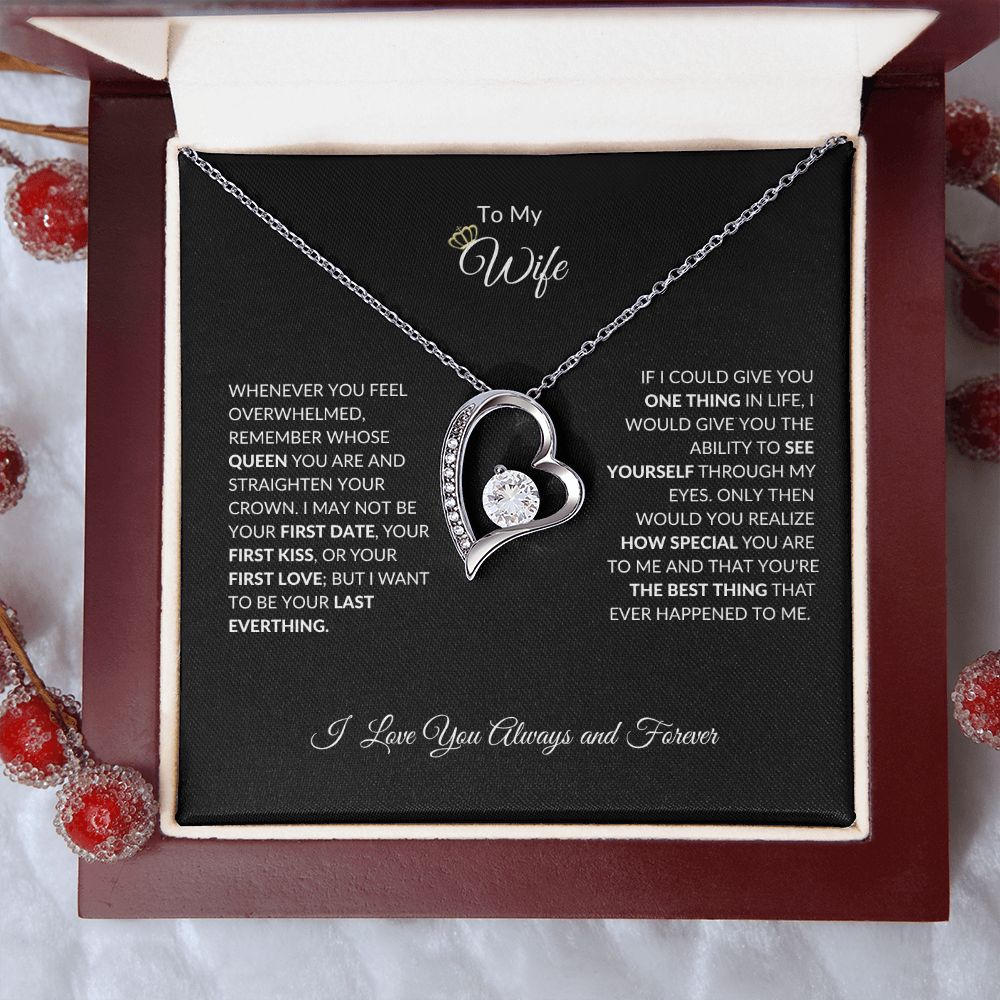 Forever Love Necklace for My Wife
