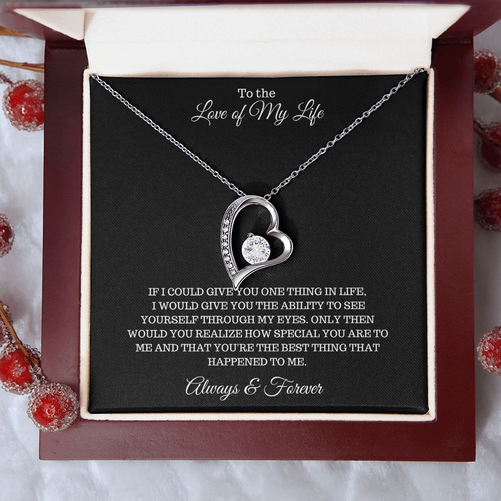 To the Love of My Life | Forever Love Necklace