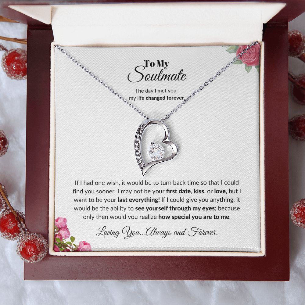 To My Soulmate | Forever Love Necklace