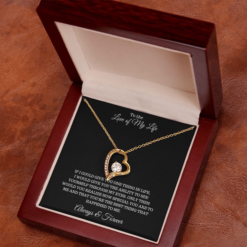 To the Love of My Life | Forever Love Necklace