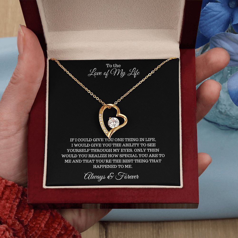 To the Love of My Life | Forever Love Necklace