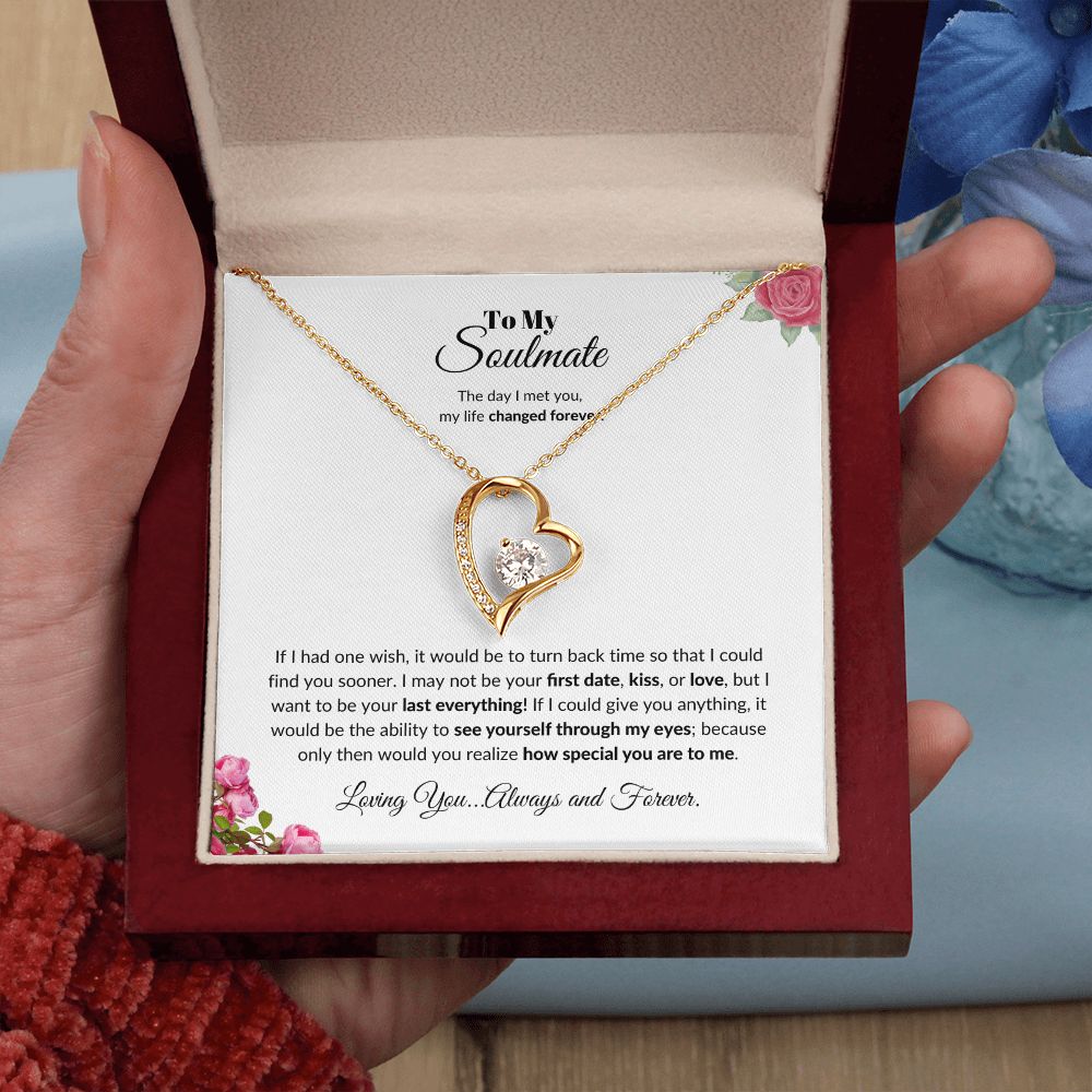To My Soulmate | Forever Love Necklace