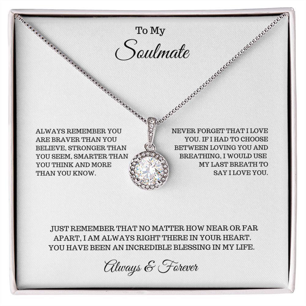 To My Soulmate | Eternal Hope Necklace