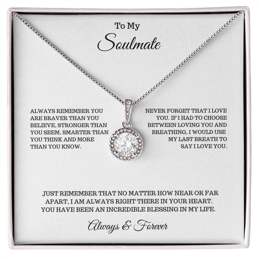 To My Soulmate | Eternal Hope Necklace