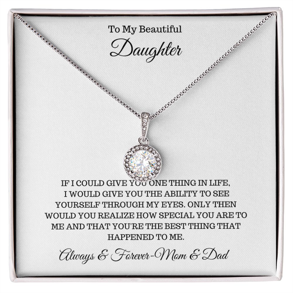 To My Beautiful Daughter | Eternal Hope Necklace