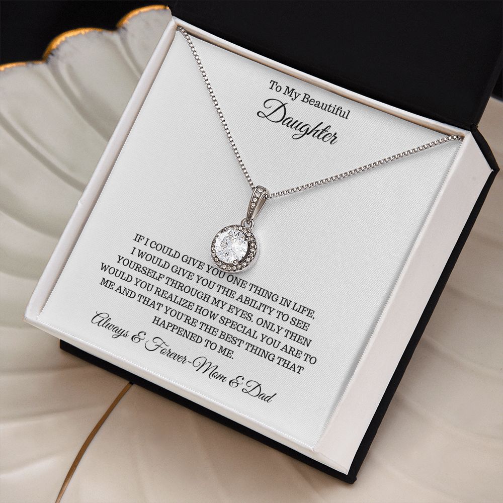 To My Beautiful Daughter | Eternal Hope Necklace