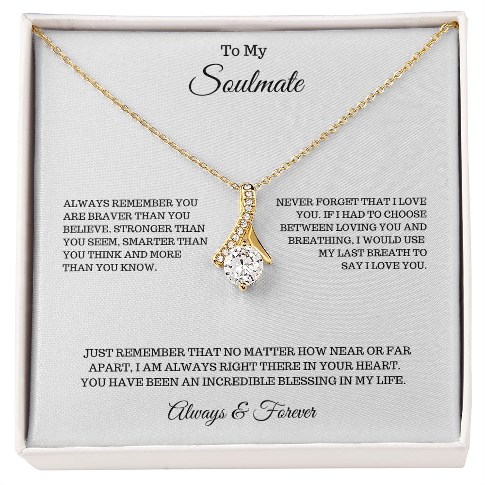 To My Soulmate | Alluring Beauty Necklace