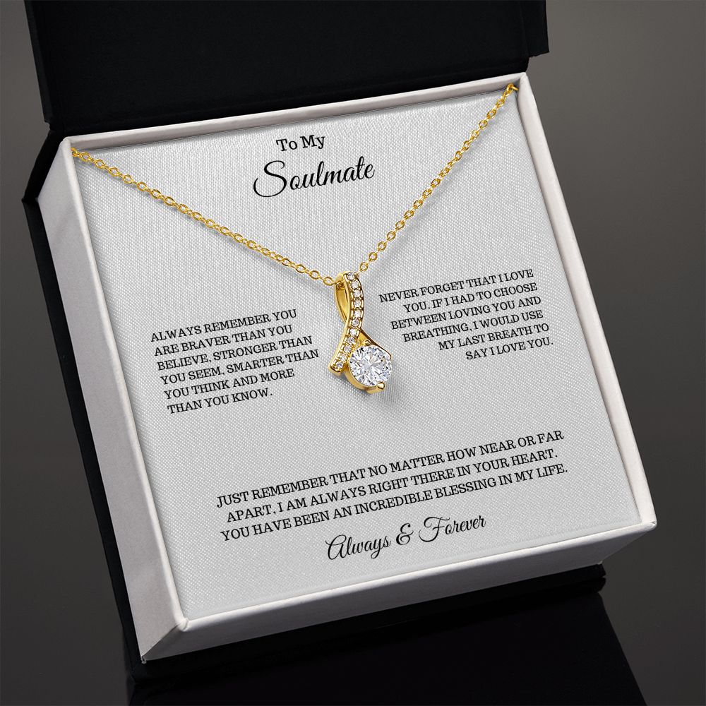 To My Soulmate | Alluring Beauty Necklace