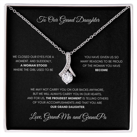 To Our Grand Daughter | Alluring Beauty Necklace