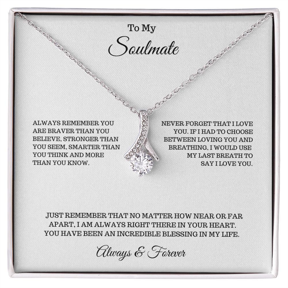 To My Soulmate | Alluring Beauty Necklace