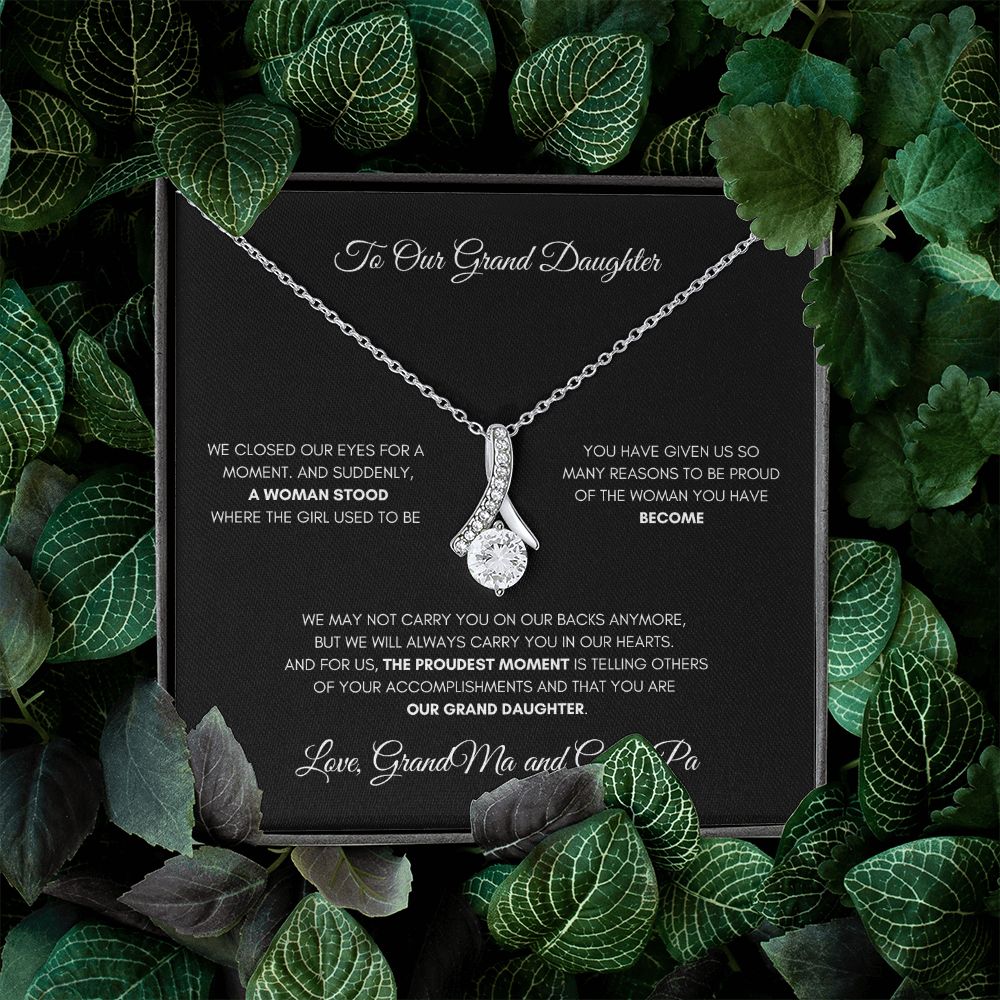 To Our Grand Daughter | Alluring Beauty Necklace