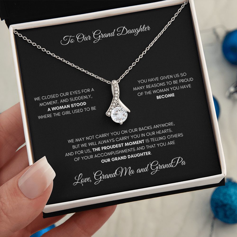 To Our Grand Daughter | Alluring Beauty Necklace