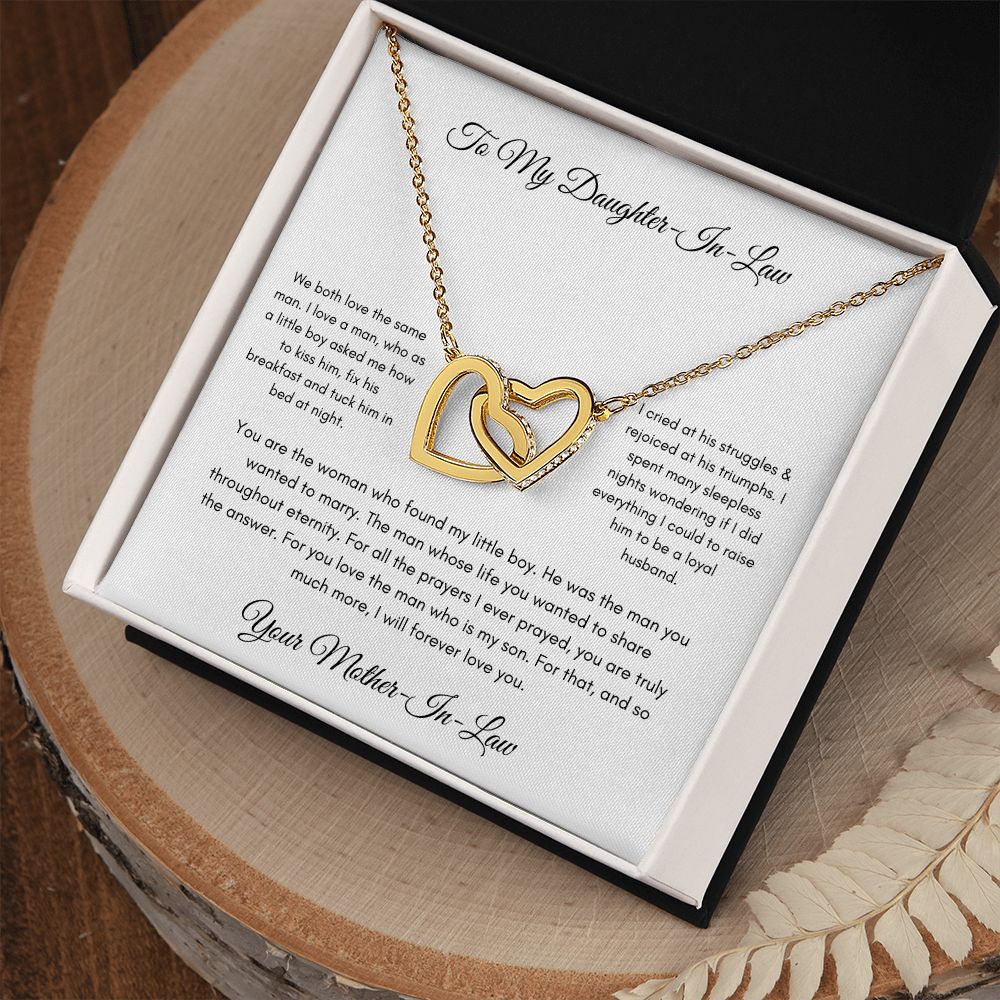 Daughter-In-Law | Interlocking Hearts Necklace