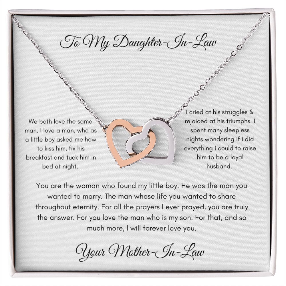 Daughter-In-Law | Interlocking Hearts Necklace