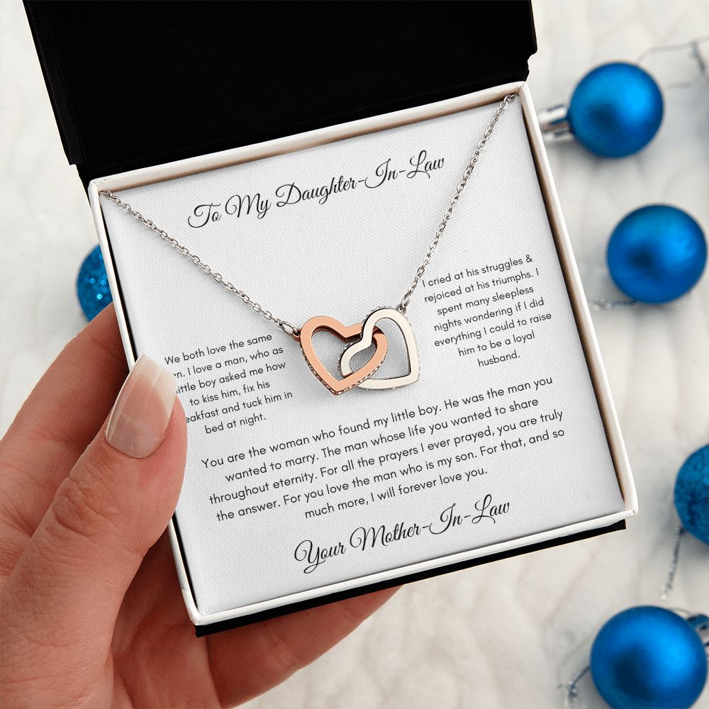 Daughter-In-Law | Interlocking Hearts Necklace