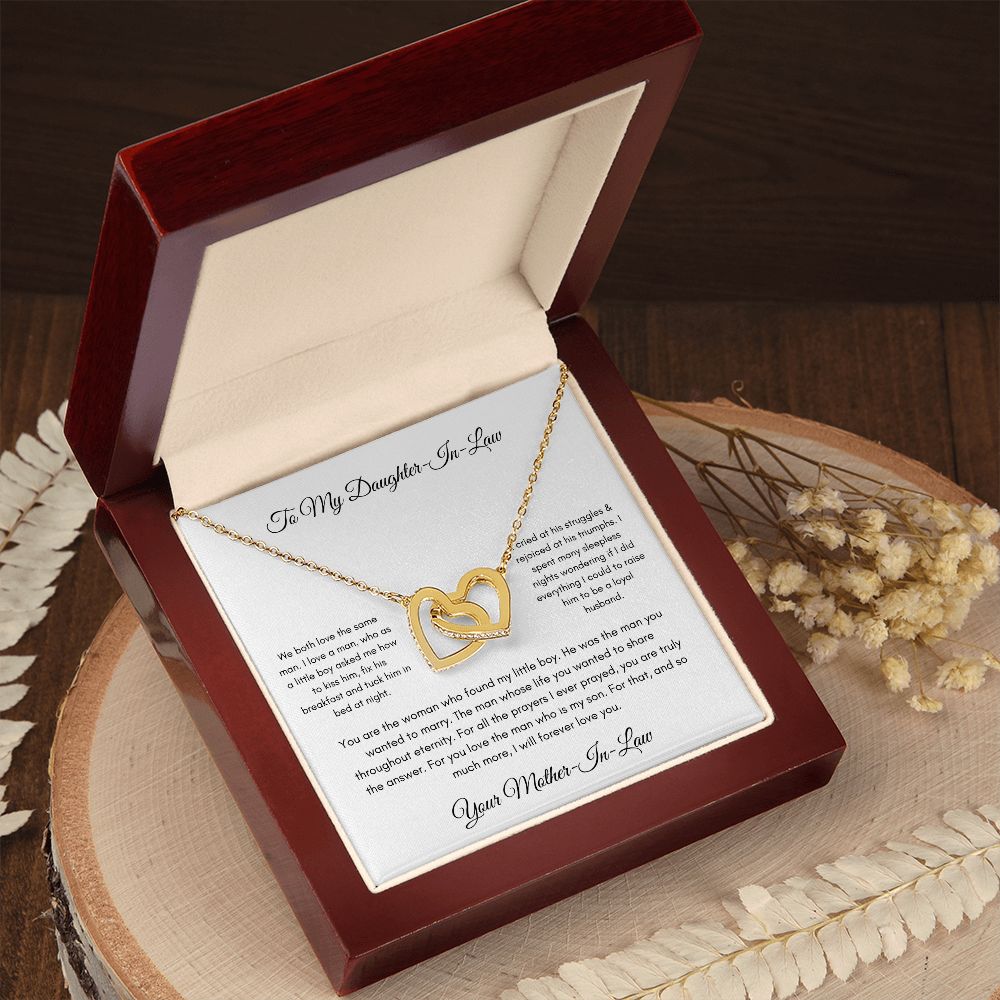 Daughter-In-Law | Interlocking Hearts Necklace