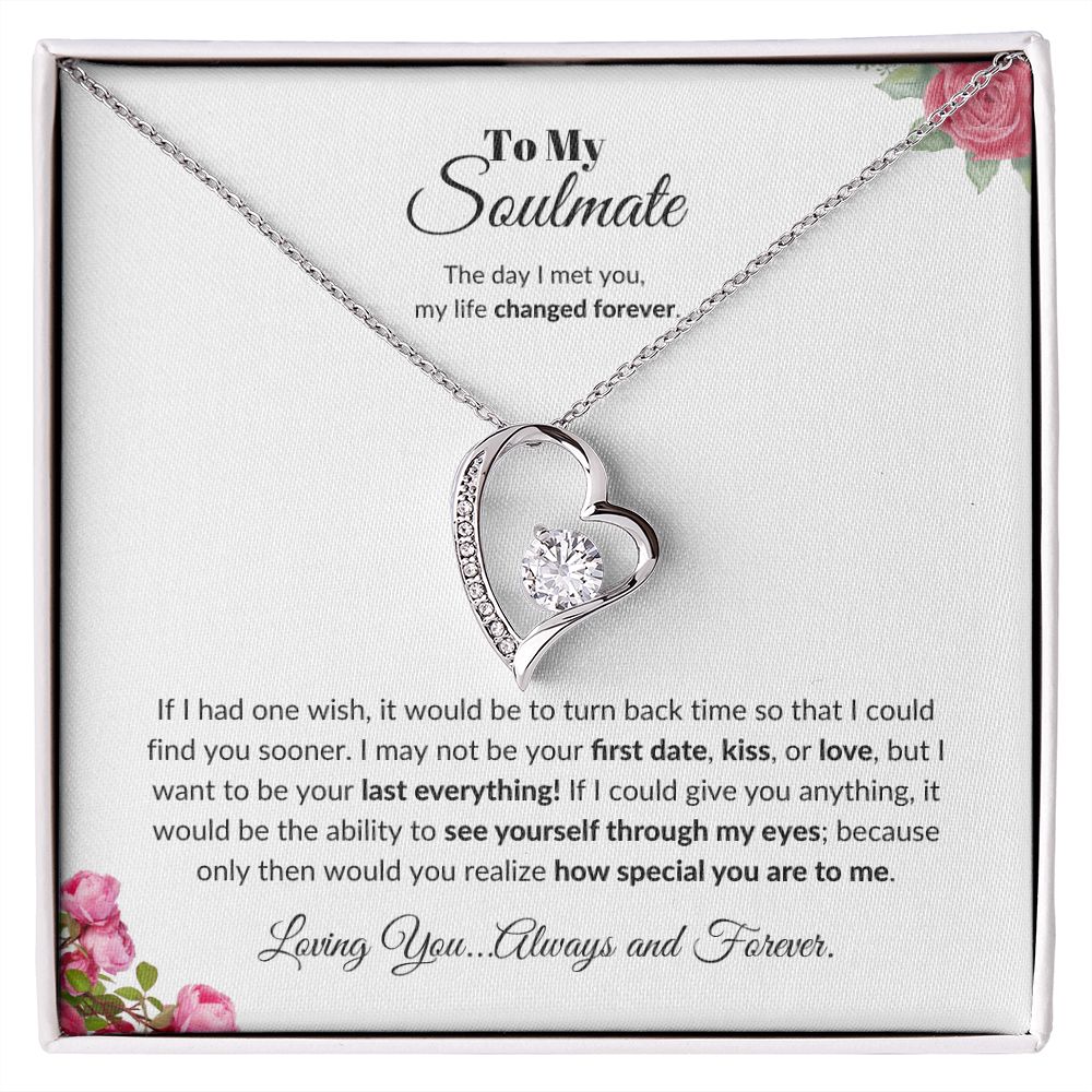 To My Soulmate | Forever Love Necklace