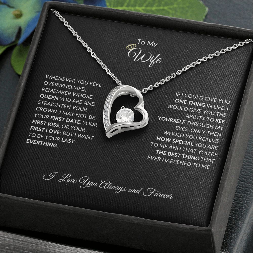 Forever Love Necklace for My Wife