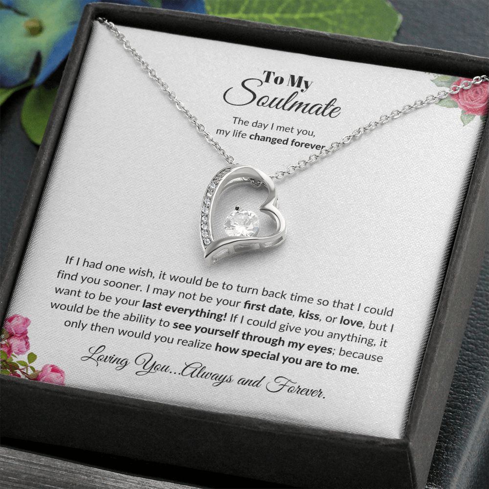 To My Soulmate | Forever Love Necklace