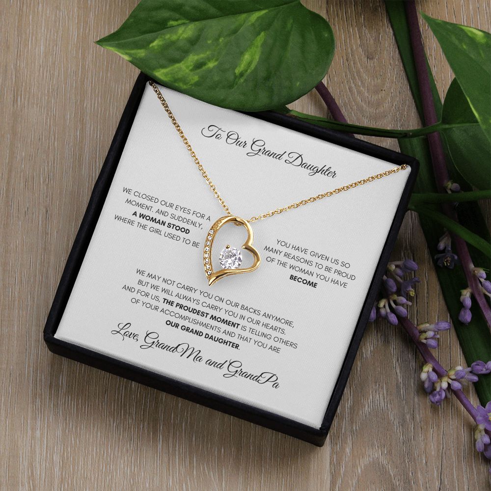 To Our Grand Daughter | Forever Love Necklace