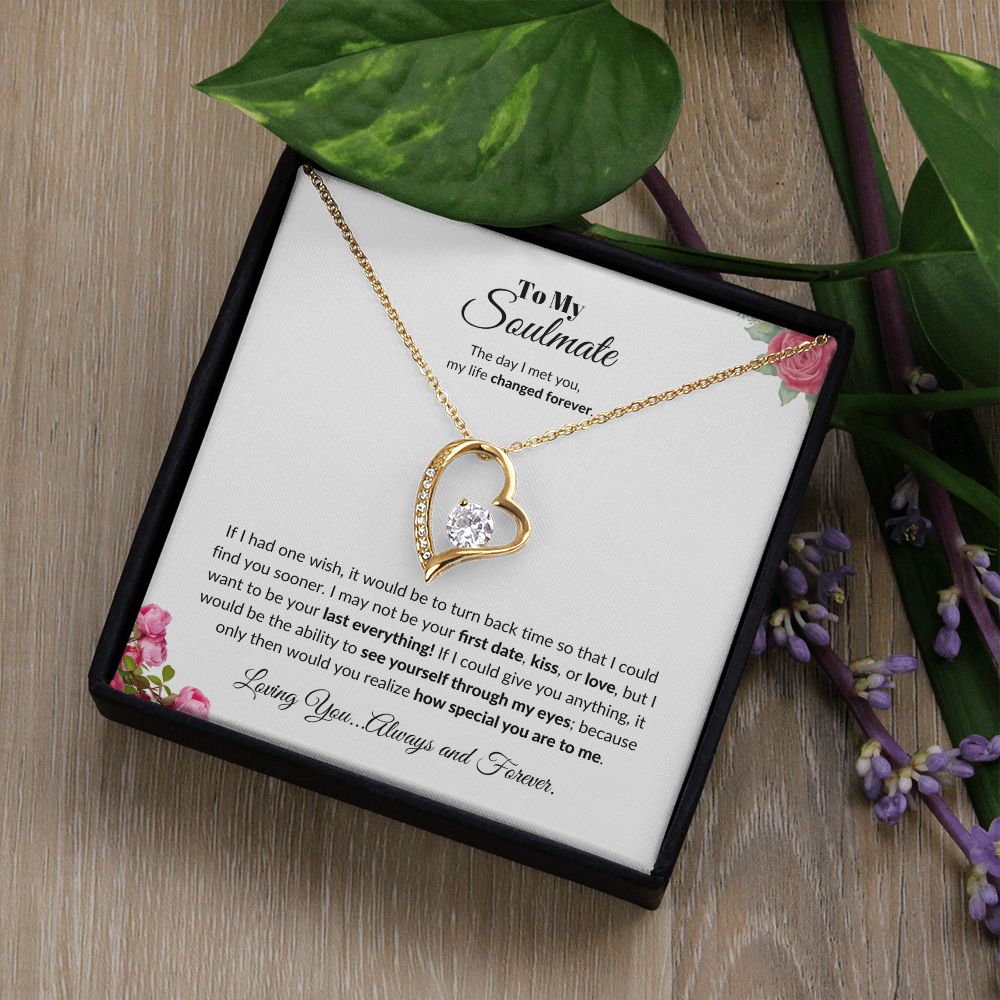 To My Soulmate | Forever Love Necklace