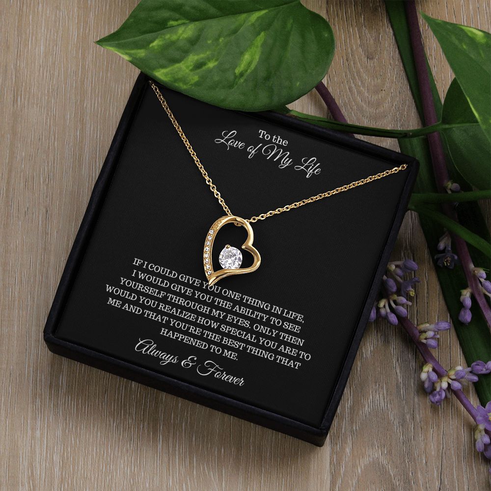 To the Love of My Life | Forever Love Necklace