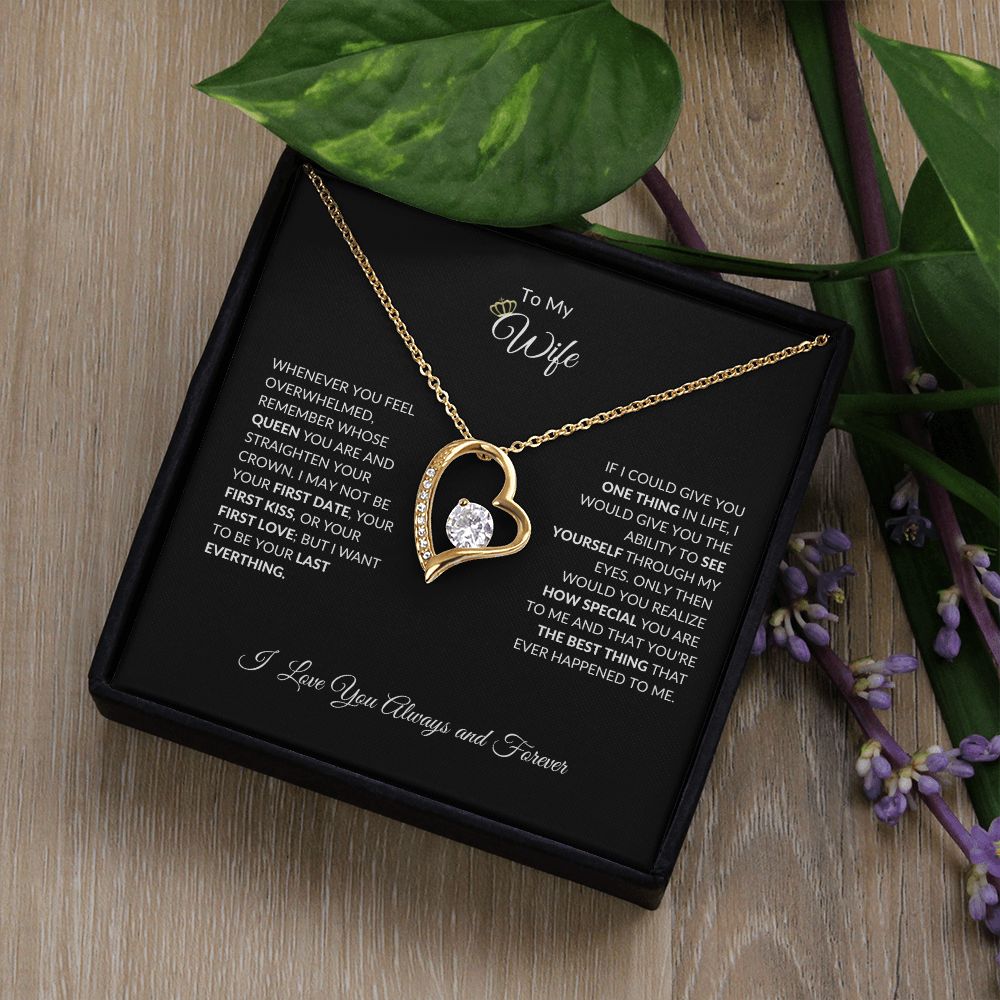 Forever Love Necklace for My Wife
