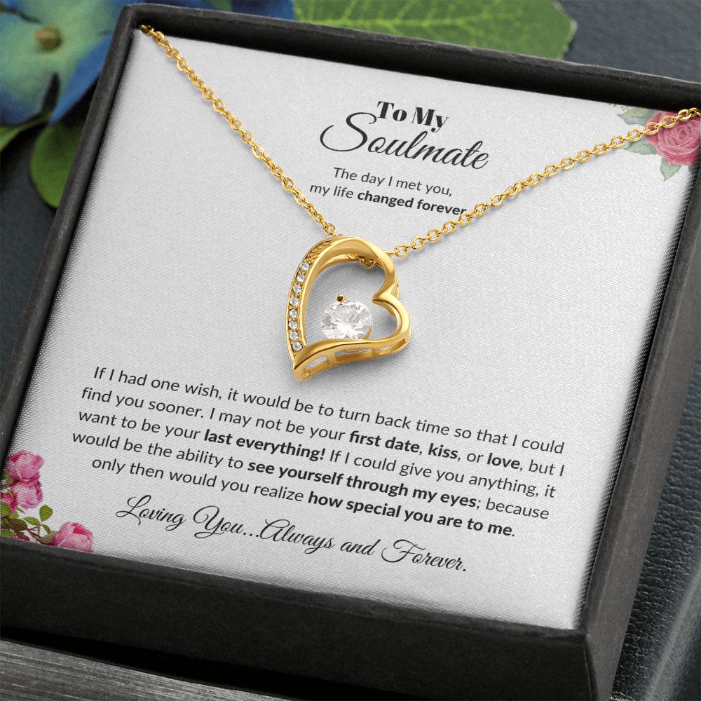 To My Soulmate | Forever Love Necklace
