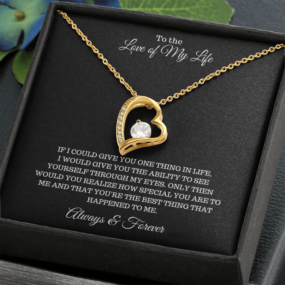 To the Love of My Life | Forever Love Necklace